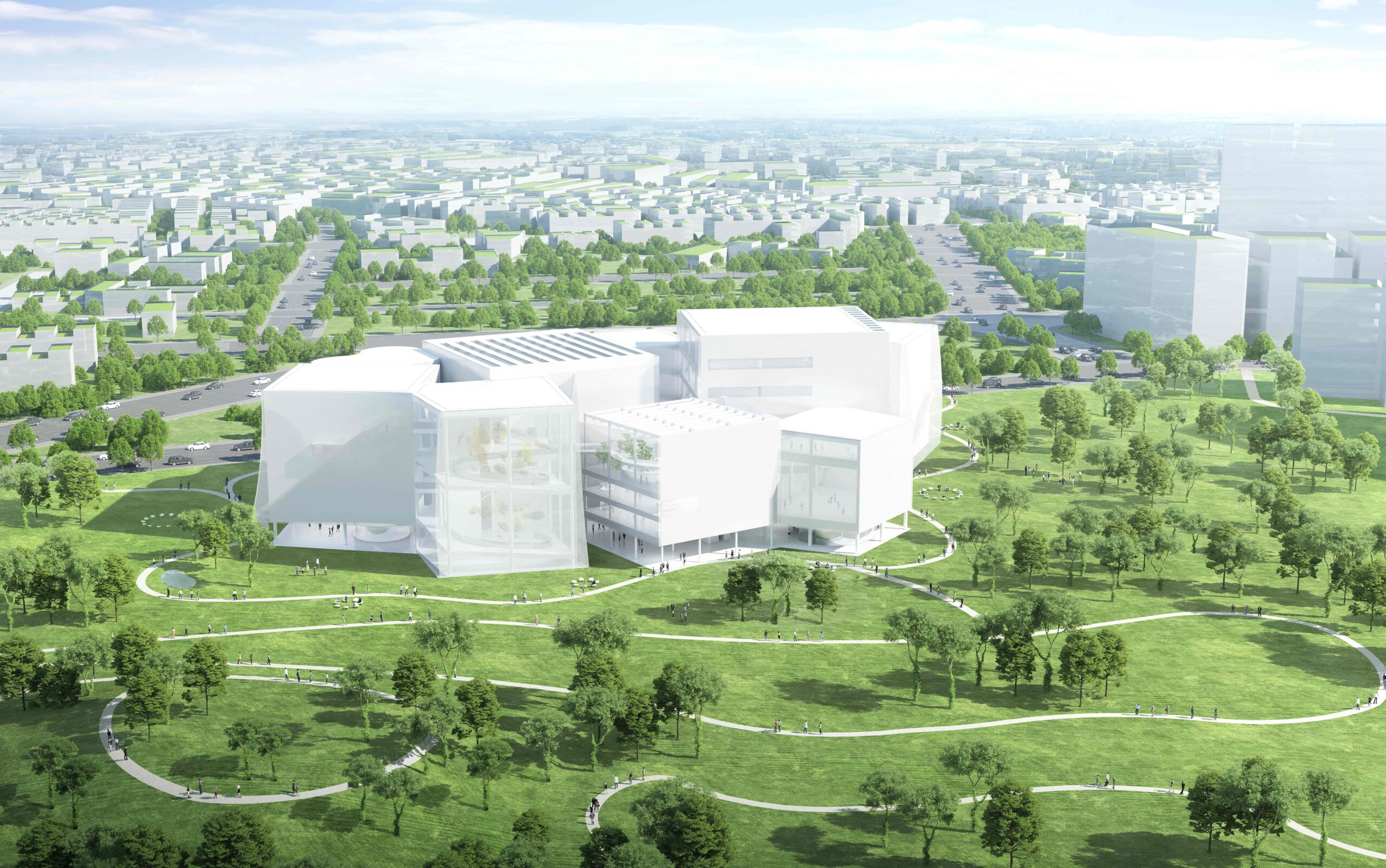 Rendering of Taichung Green Museumbrary. Courtesy of Cultural Affairs Bureau, Taichung City Government.jpg