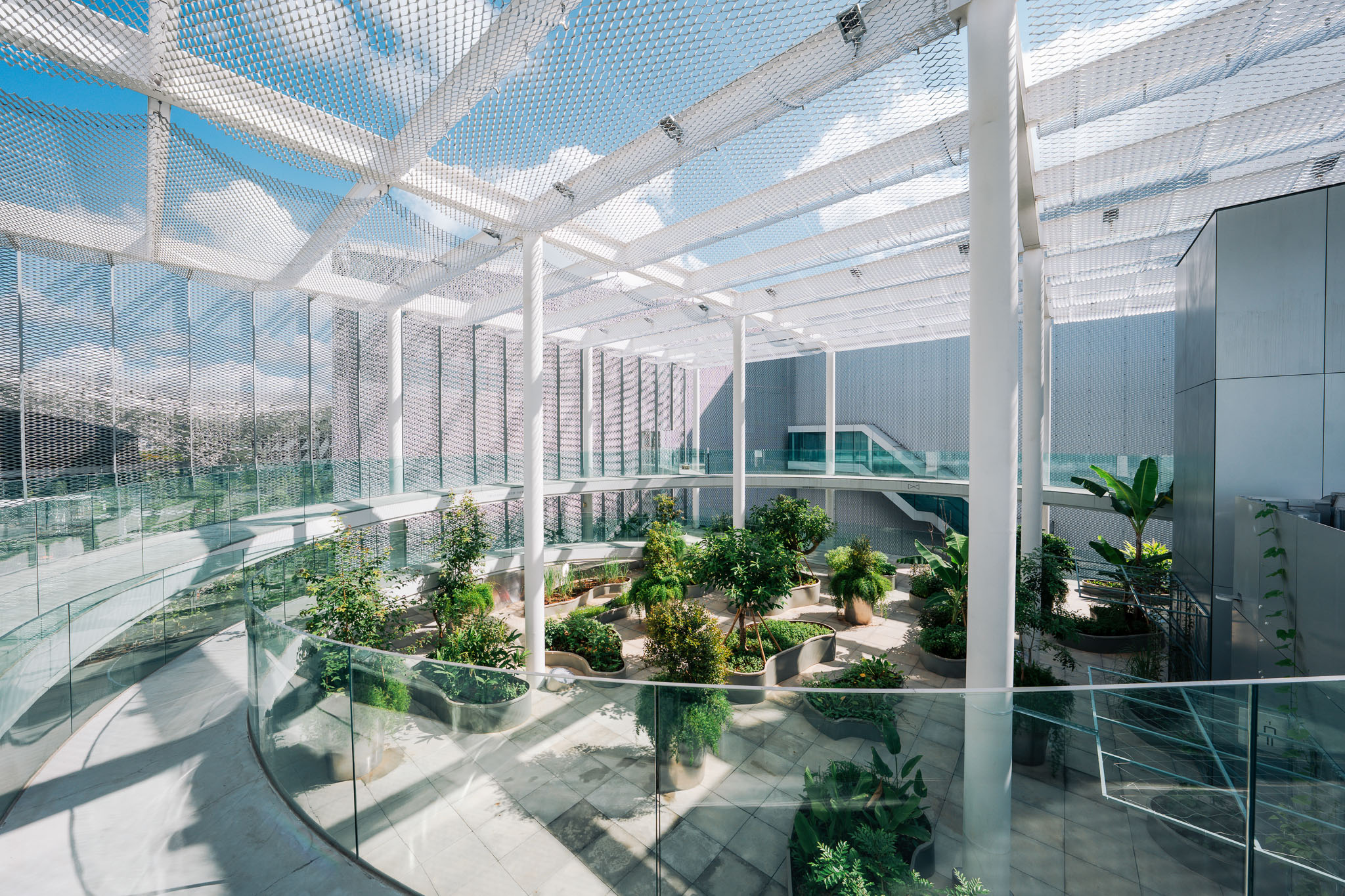 綠美圖「越南移民花園－無界花園」全景。圖片提供：臺中市立美術館。攝影：林峻永。